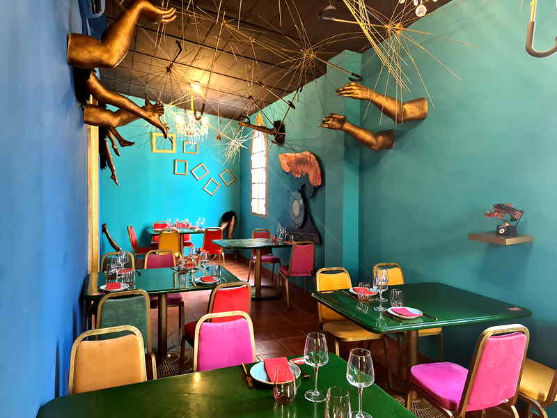 Restaurante Dalí Cinema. Detapasconchencho