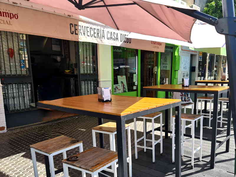 Cervecería Casa Diego. Detapasconchencho