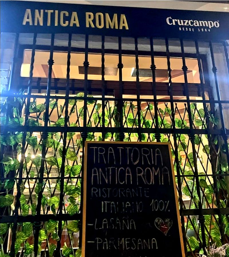 Antica Roma Sevilla. Detapasconchench